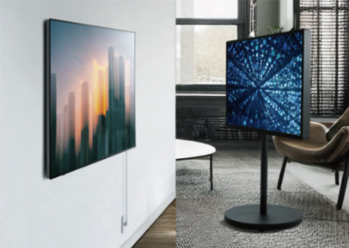 リフォーム時の自由な空間レイアウトを実現するテレビの提案