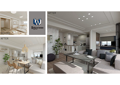 業界最速3次元CAD「Walk in home&V-Ray」