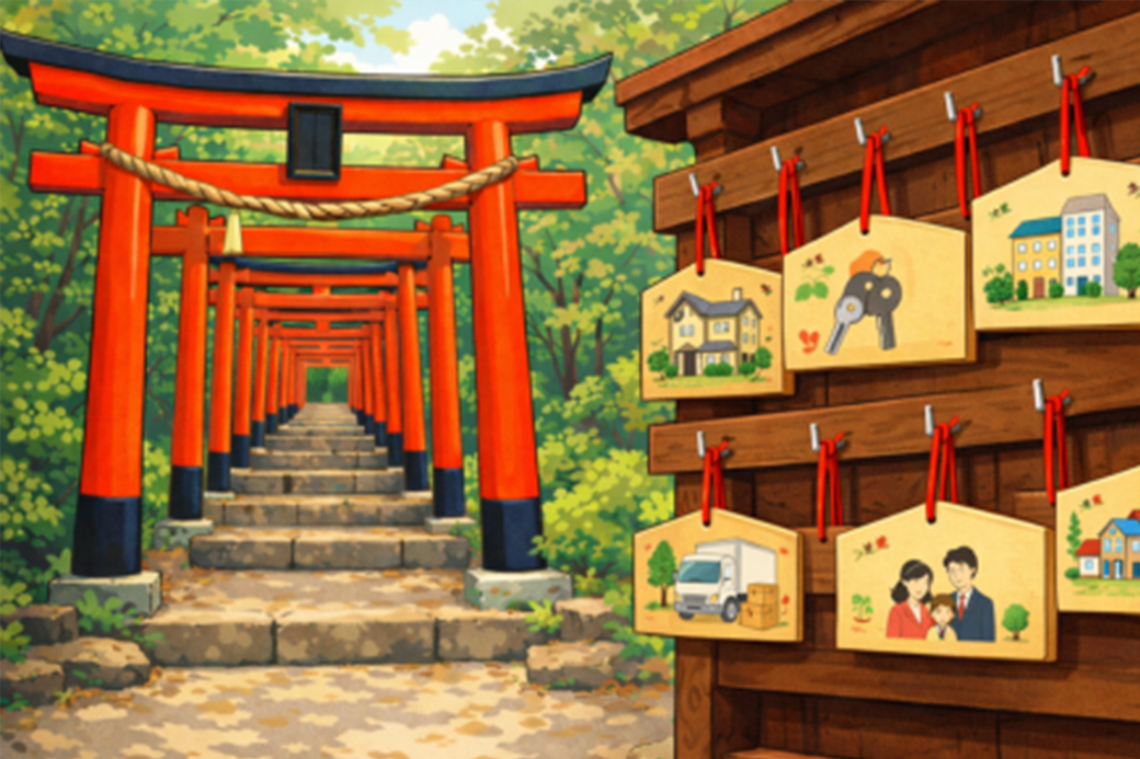 建トレ神社&絵馬